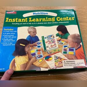 NEW Lakeshore Nutrition Instant Learning Center Kit Education Homeschool HandsOn